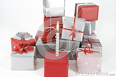 Christmas gifts Stock Photo
