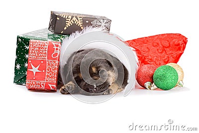 Christmas gifts Stock Photo