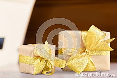 Christmas Gifts Stock Photo