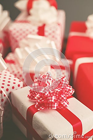 Christmas gifts Stock Photo