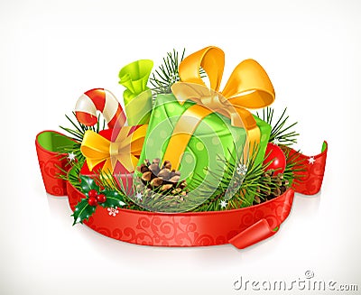 Christmas gifts vector Vector Illustration