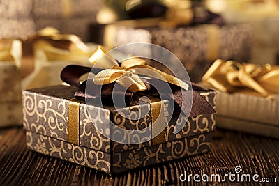 Christmas gifts Stock Photo