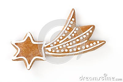 Christmas gingerbread cookie Stock Photo