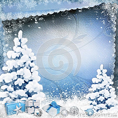 Christmas greeting background Stock Photo