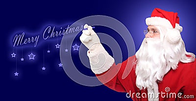 Christmas greeting card Stock Photo