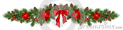 Christmas holiday decorations Vector Illustration