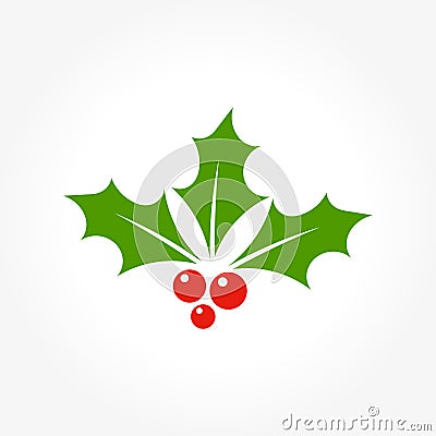 Christmas holly berry Vector Illustration