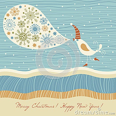 Christmas illustration Vector Illustration