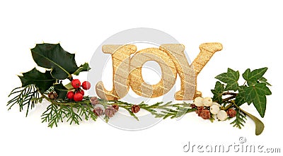 Christmas Joy Stock Photo