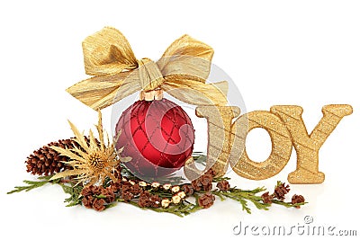 Christmas Joy Stock Photo