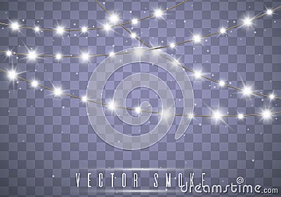 Christmas lights. Vector. Vector Illustration