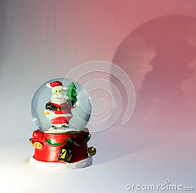 Christmas Magic Ball Stock Photo