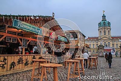 Christmas market in Berlin. Germany Editorial Stock Photo