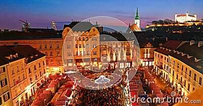 Christmas market Editorial Stock Photo