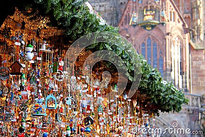 Christmas market Stock Photo