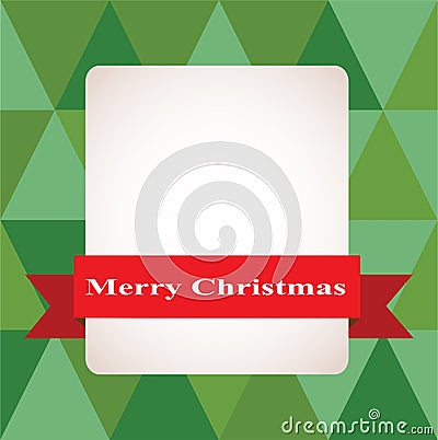 Christmas mosaic background. happy holidays Cartoon Illustration