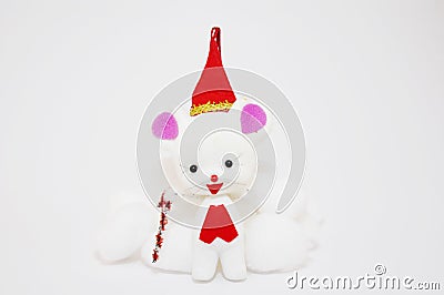 Christmas mouse Stock Photo