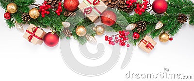 Christmas or New Year background Stock Photo