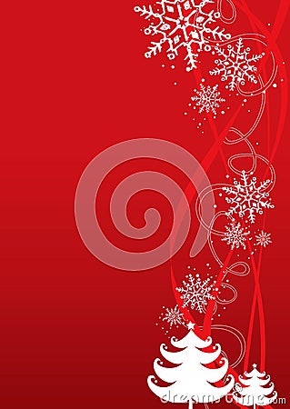 Christmas / New Year illustration background Cartoon Illustration