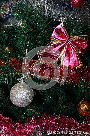 Christmas and New Year paint Stock Photo