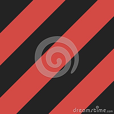 Pattern red and black slanting strips Vector Illustration