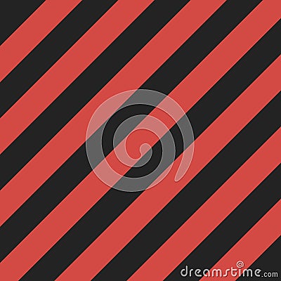 Pattern red and black slanting strips Vector Illustration