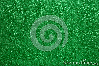 Christmas New Year Valentine Day Green Glitter background. Holiday abstract texture fabric. Element, flash. Stock Photo