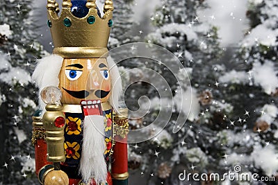 Christmas Nutcracker King Stock Photo