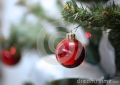 CHRISTMAS ORNAMENT Stock Photo