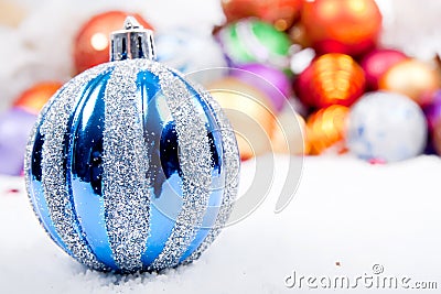 Christmas Ornament Decoration Series Stock Photo