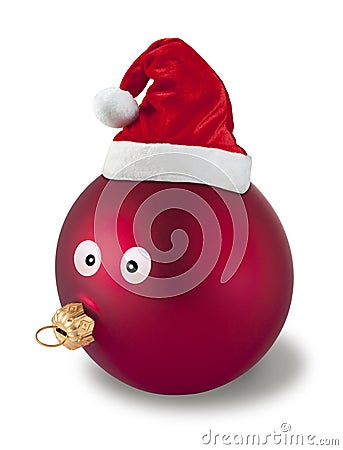 Christmas Ornament Fun Stock Photo