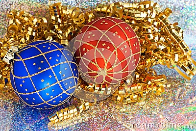 Christmas ornaments Stock Photo