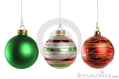 Christmas Ornaments Stock Photo