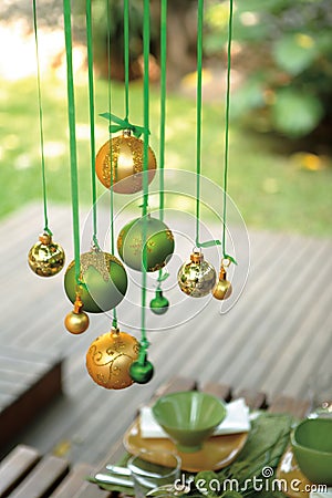 Christmas ornaments Stock Photo