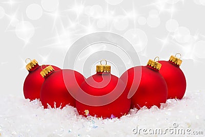 Christmas Ornaments Stock Photo