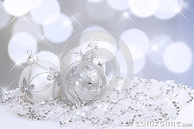 Christmas Ornaments Stock Photo