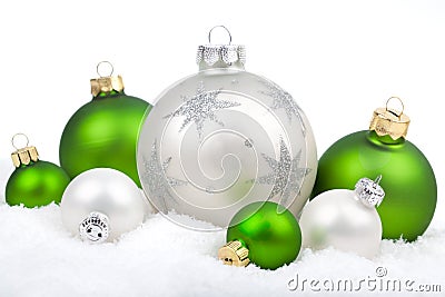 Christmas ornaments Stock Photo