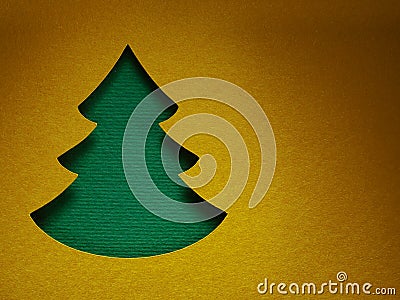 Christmas paper background texture, papercraft theme Stock Photo