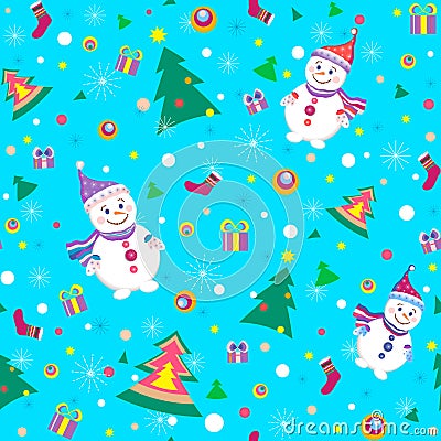 Christmas pattern Vector Illustration