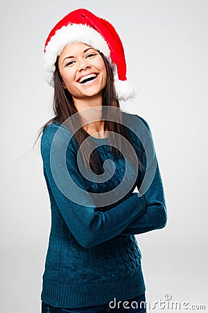 Christmas portrait Stock Photo