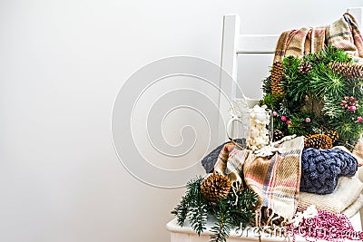 Christmas preparations, new year concept Stock Photo