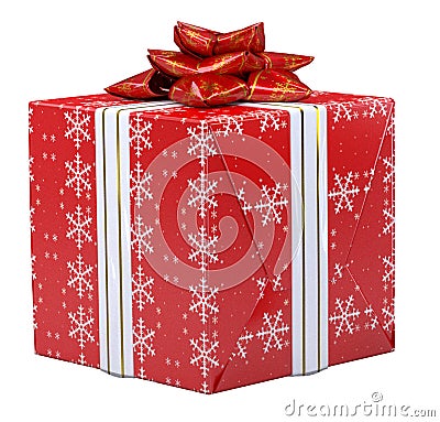 Christmas present Stock Photo