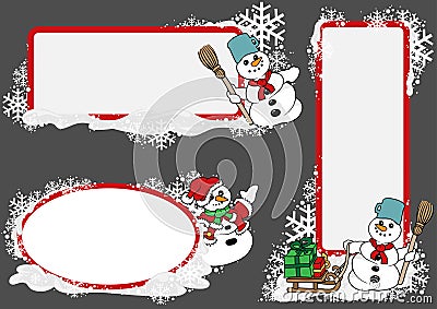 Christmas Price Tags Vector Illustration