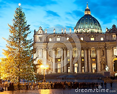Christmas in Rome Stock Photo