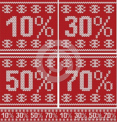 Christmas sale Stock Photo