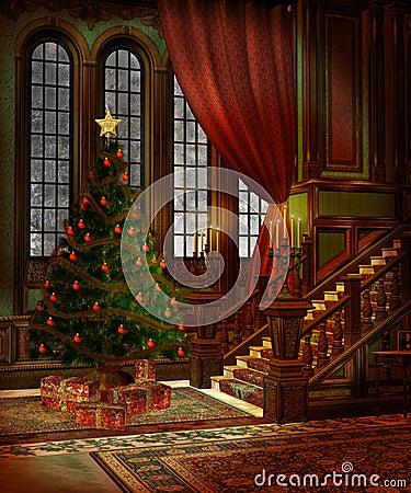 christmas scenery christmas scenery