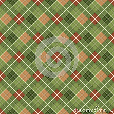 Christmas seamless, endless pattern. Texture for wallpaper, web page background, wrapping paper and etc. Vintage style Vector Illustration