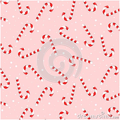 Seamless pattern for Christmas. Winters holiday Stock Photo