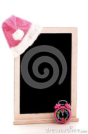 Christmas Sign Chalkboard Stock Photo