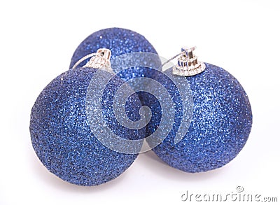 Christmas spheres Stock Photo